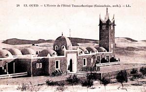 El-Oued - Hotel Transatlantique - Entree